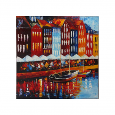 Handpainting "Boat"