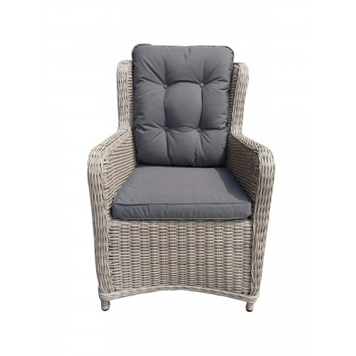 Tuinstoel Beaufort dining kubu grey B-keus | laatste 4