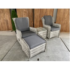 Koffieset Beaufort verstelbaar dikke draad light grey 