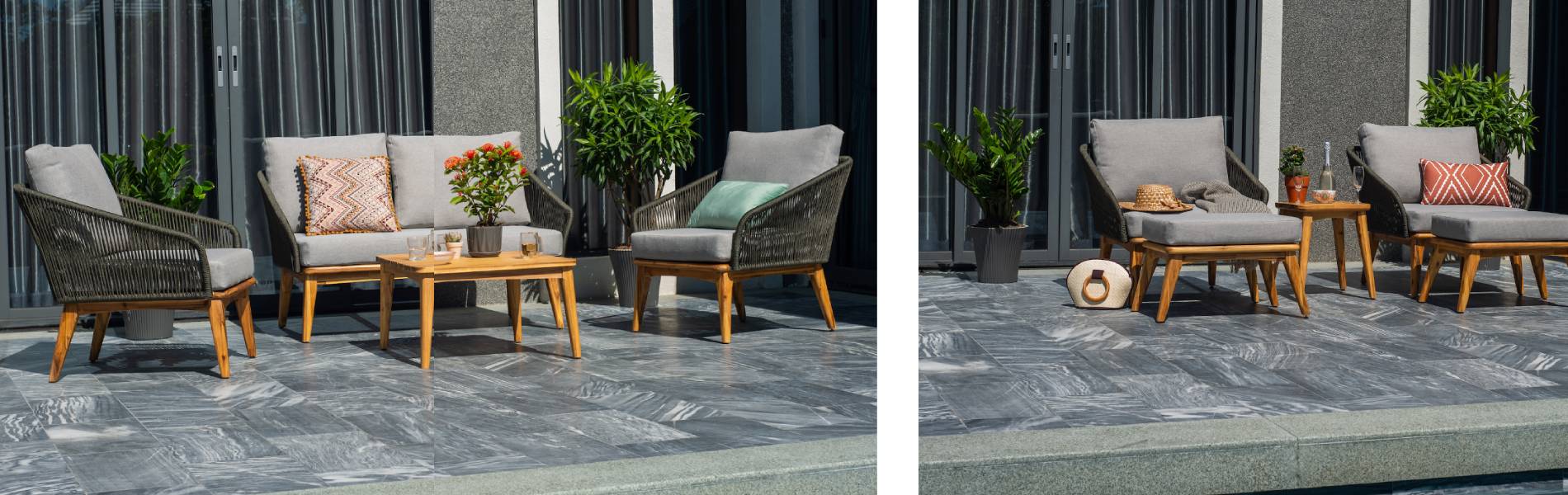 Impressie loungeset Merisol